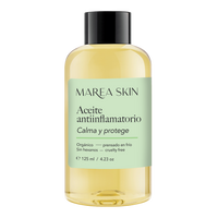 Aceite antiinflamatorio de 125 ml con fondo transparente