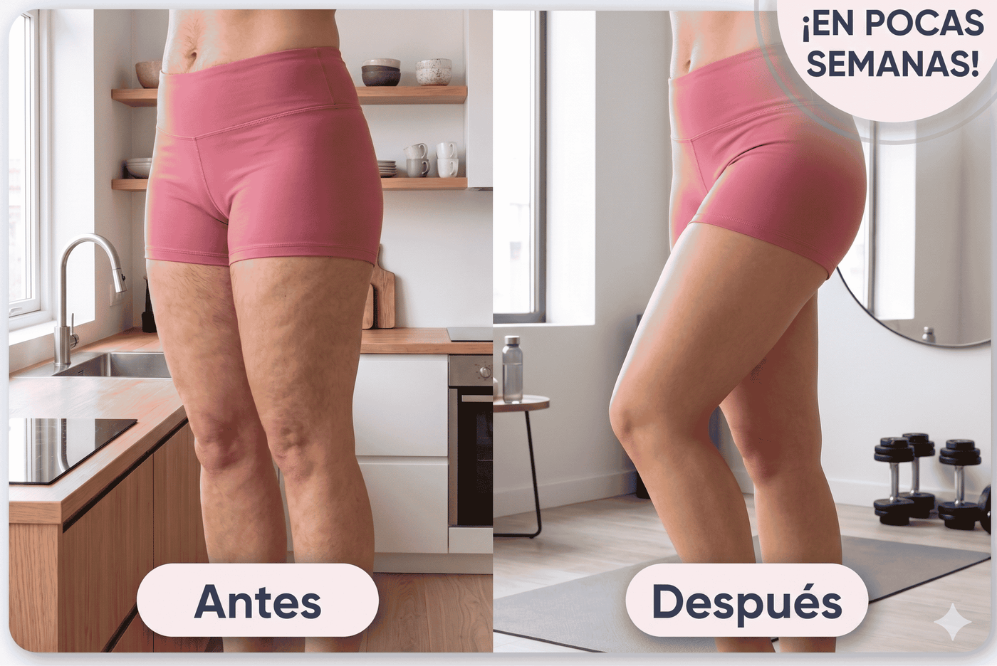 Antes y después