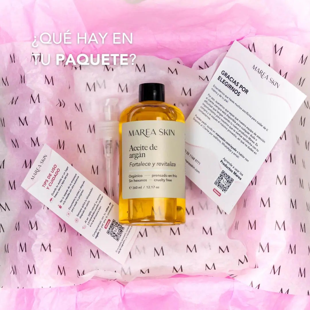 Aceite de Argán en su paquete