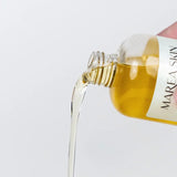 Fotografía de la textura del aceite de fortalecimiento capilar