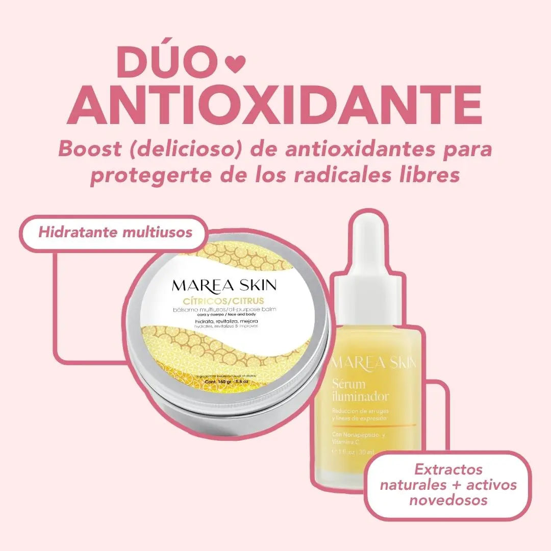Beneficios del dúo antioxidante