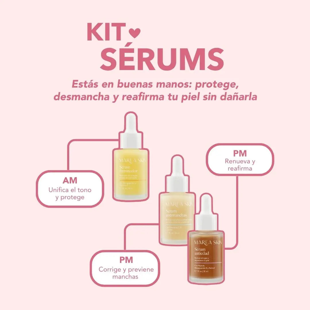 Beneficios del kit sérums