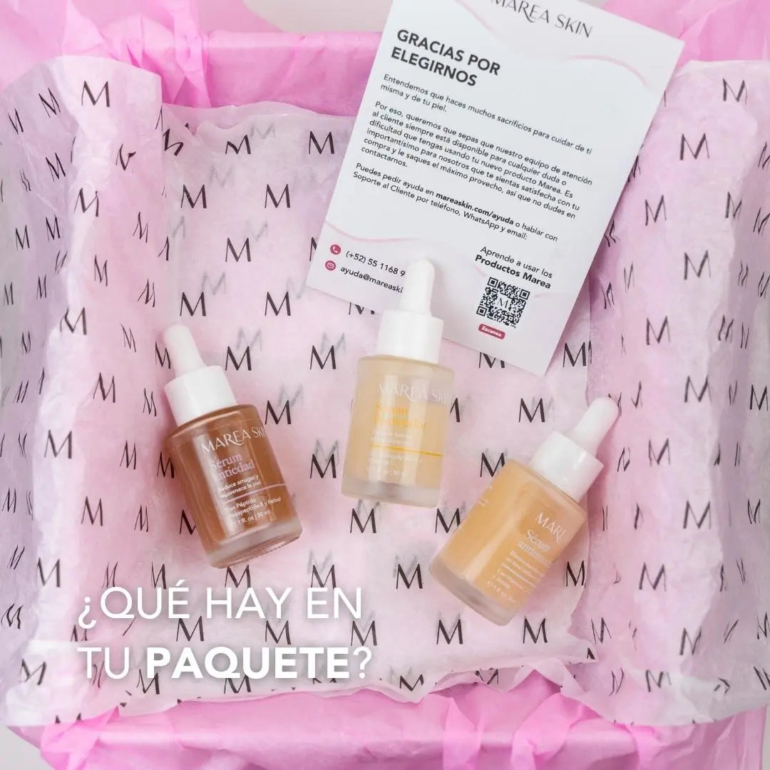 Kit sérums en su caja